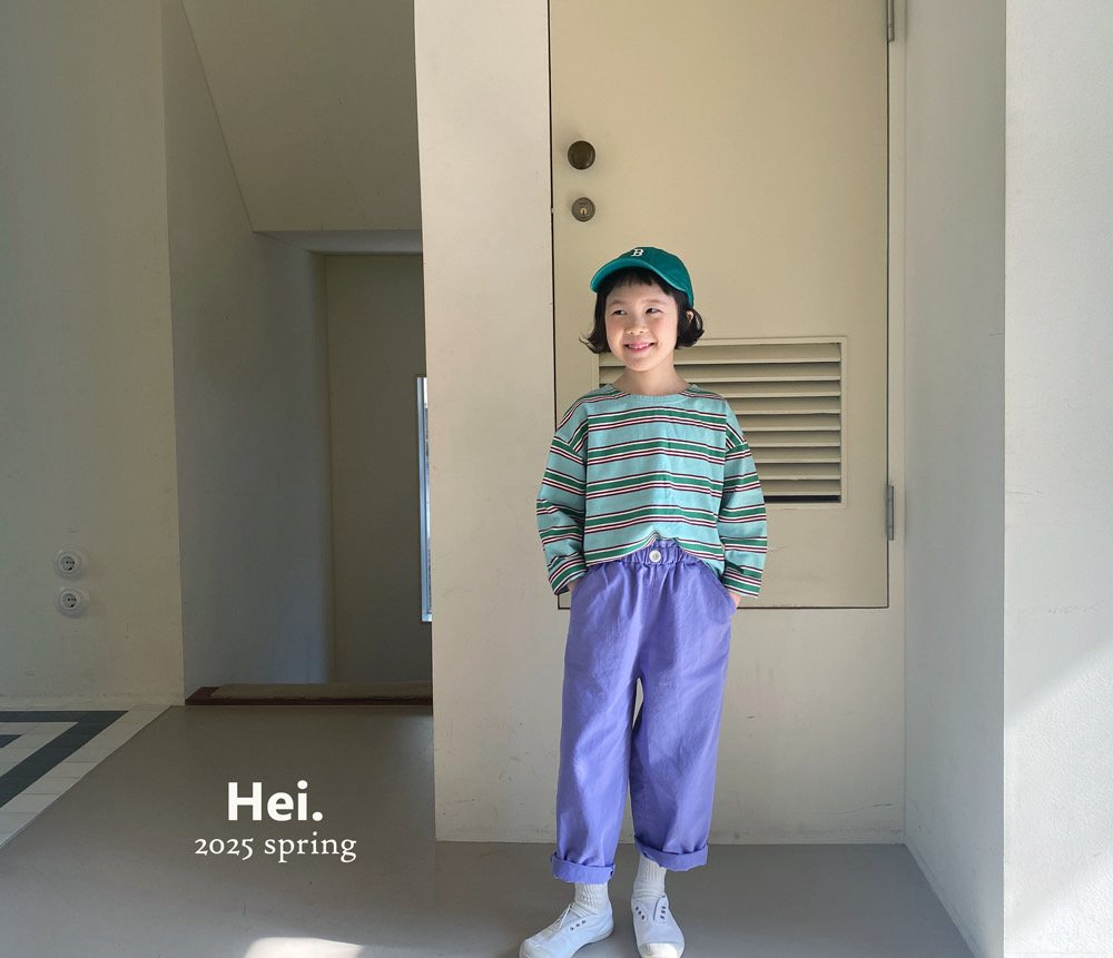 【予約】Hei.マルチボーダーTシャツ---hi901