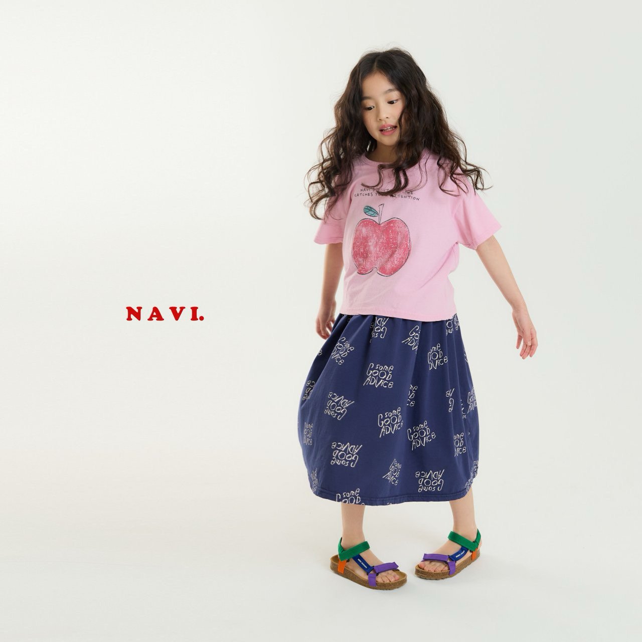 【予約】navi フォントワンピース---na051
