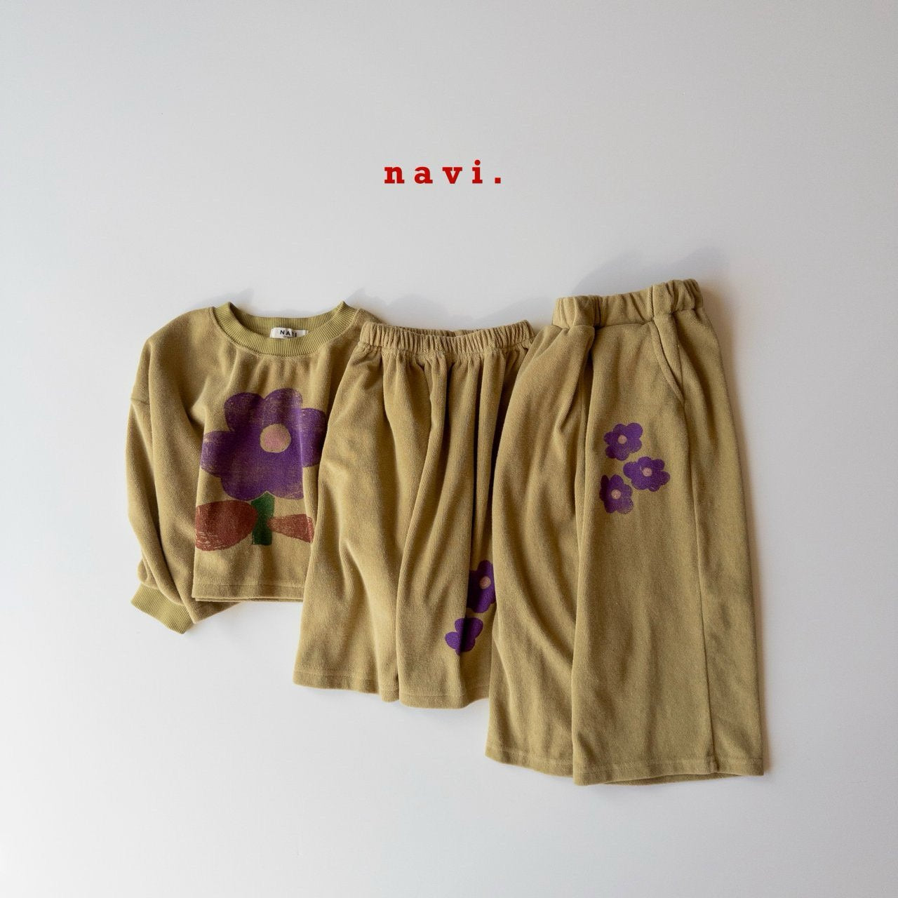 navi デイジークロプTシャツ☆即納☆---na25s004