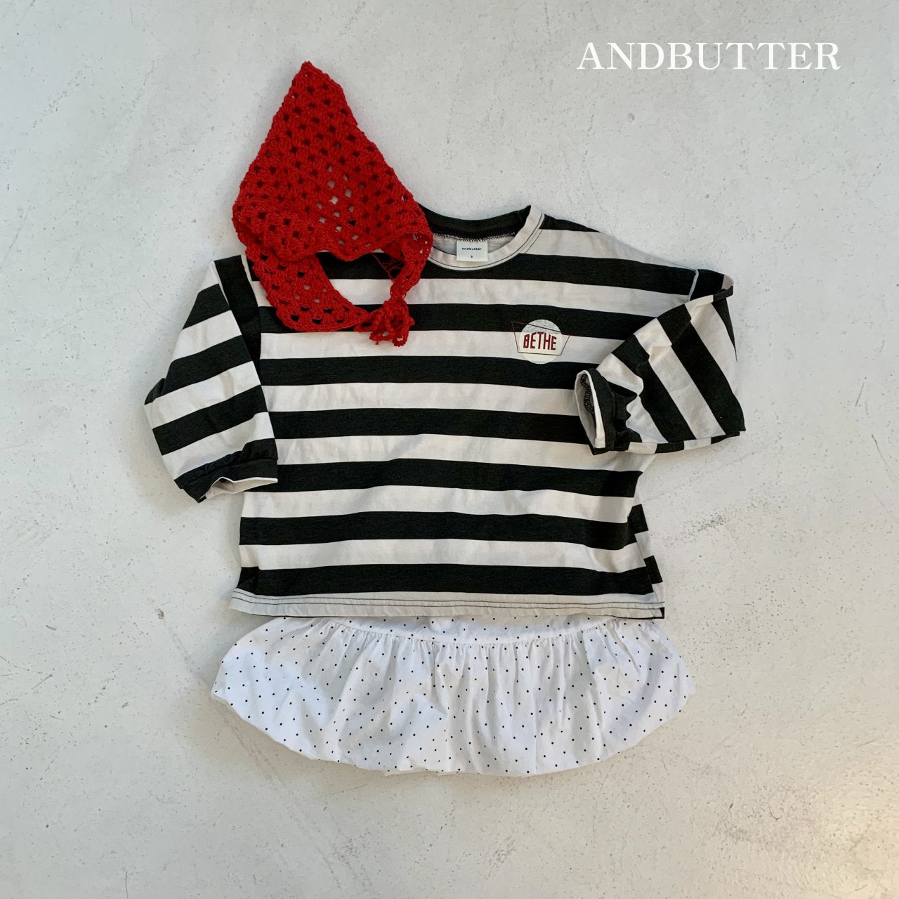 andbutterクロシェボネット☆即納☆---an123