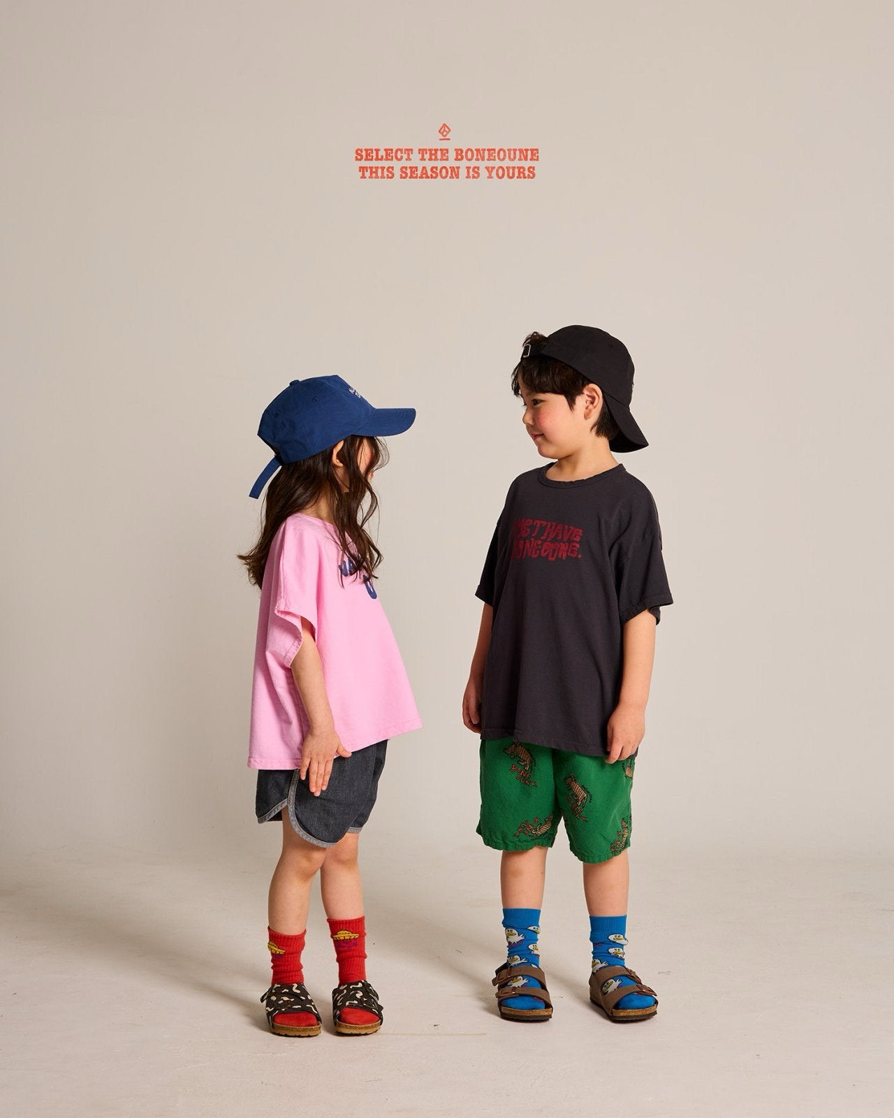 【予約】BONEOUNE ハッピーショートデニム---bn013