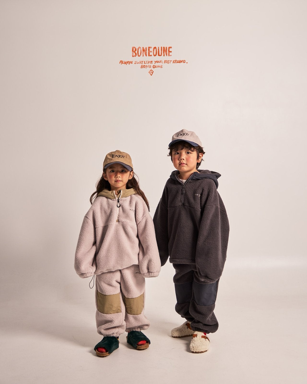 BONEOUNE メガトンウォームジョガーパンツ-☆即納☆--bn814