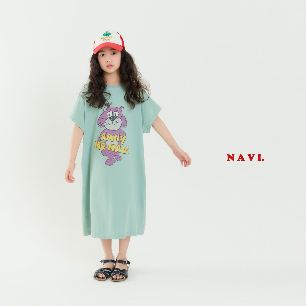 【予約】navi アミリーワンピース---na041