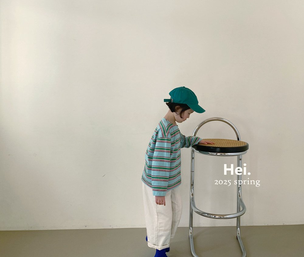 【予約】Hei.マルチボーダーTシャツ---hi901
