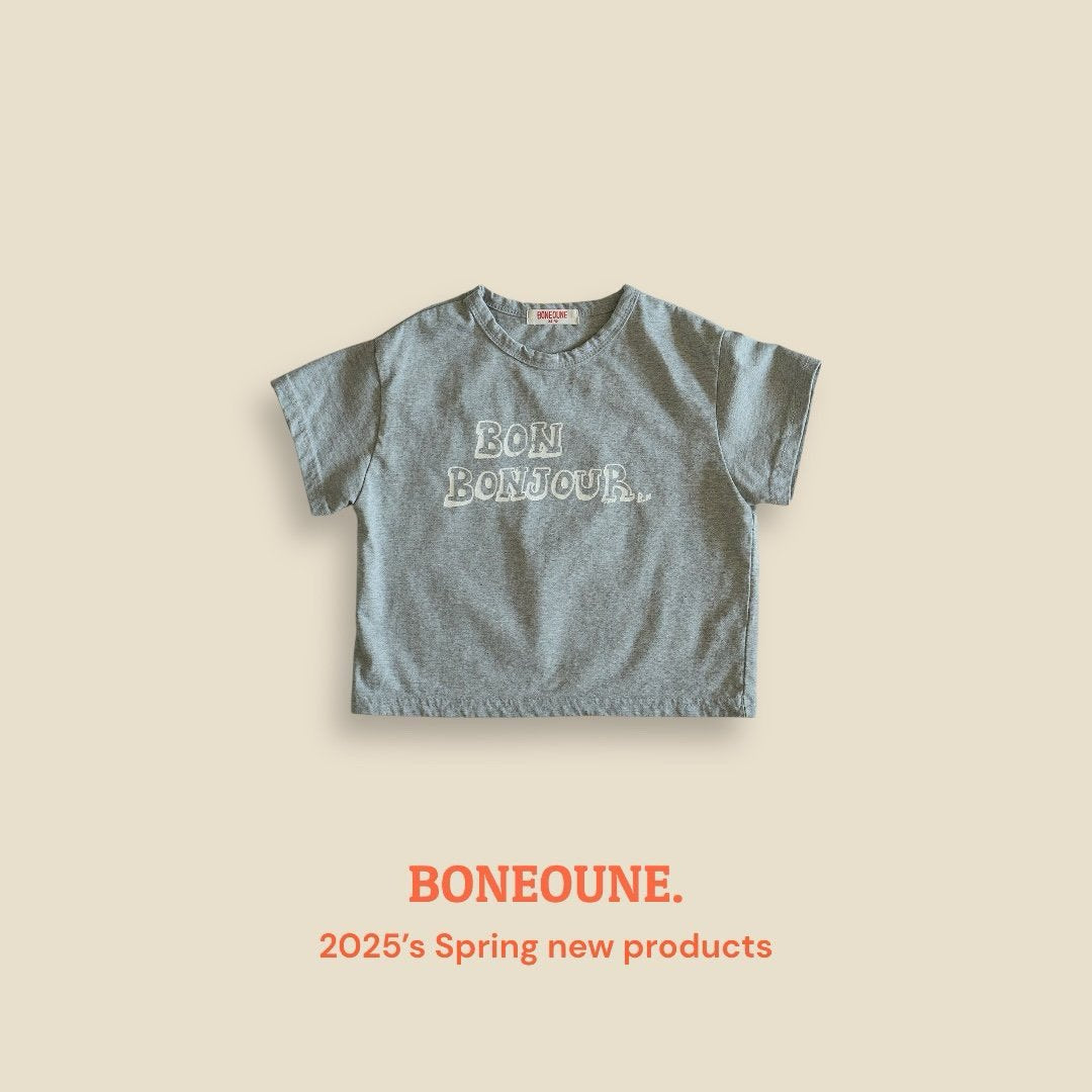 BONEOUNE ボンジュールシングル_Tシャツ☆即納☆---bn920