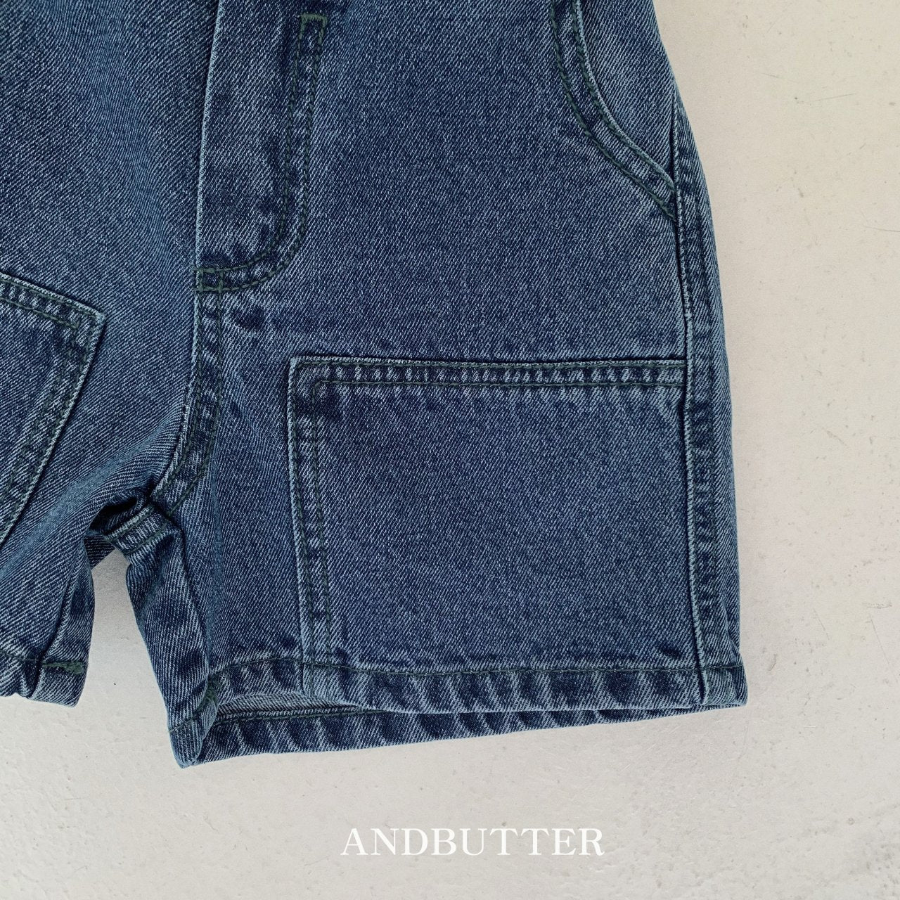 andbutter ハーフデニムパンツ☆即納☆---an111