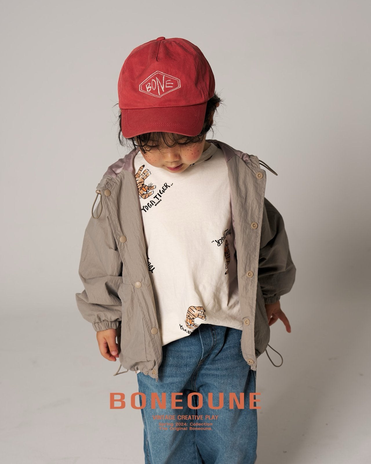 BONEOUNE ヨガタイガーシングルT☆即納☆---bn522