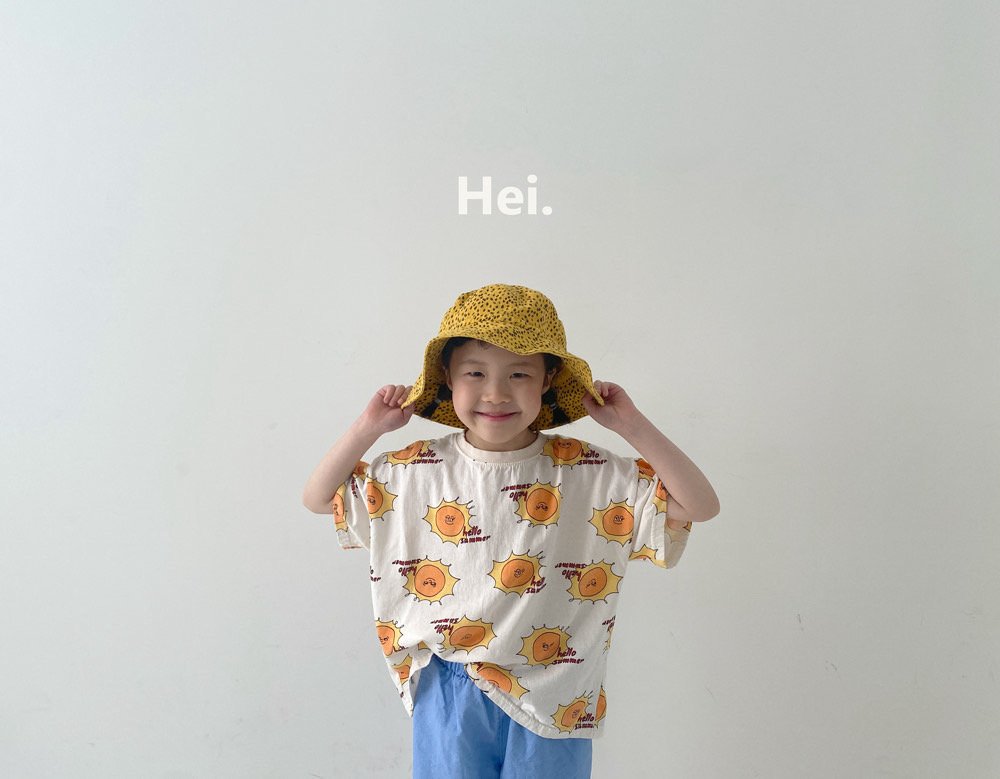 Hei.サマープリントTシャツ☆即納☆---hi704