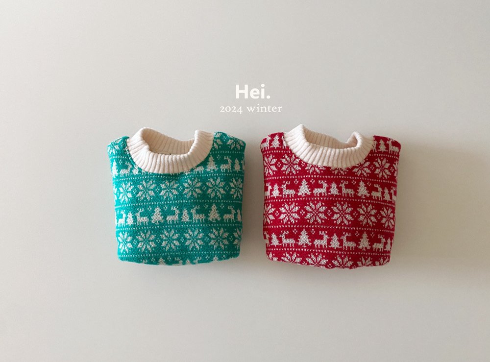 Hei クリスマススニット☆即納☆---hi852
