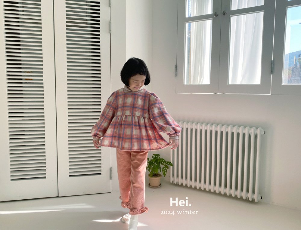 Hei.スパンコーデュロイフリルパンツ---☆即納☆hi862