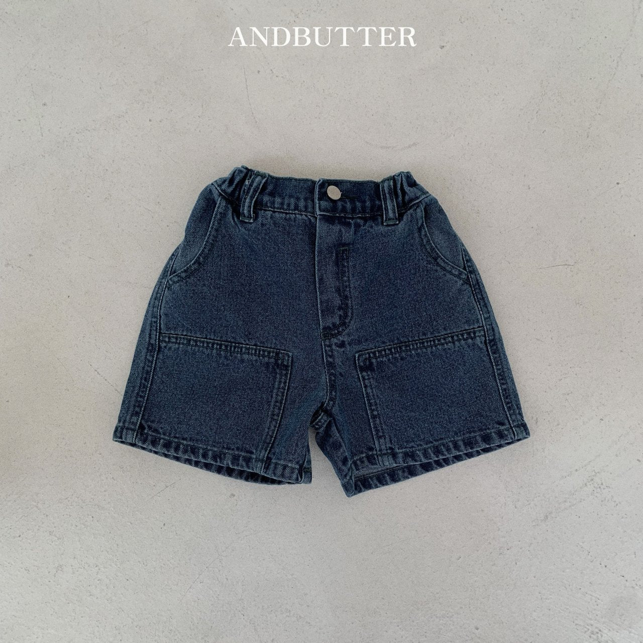andbutter ハーフデニムパンツ☆即納☆---an111