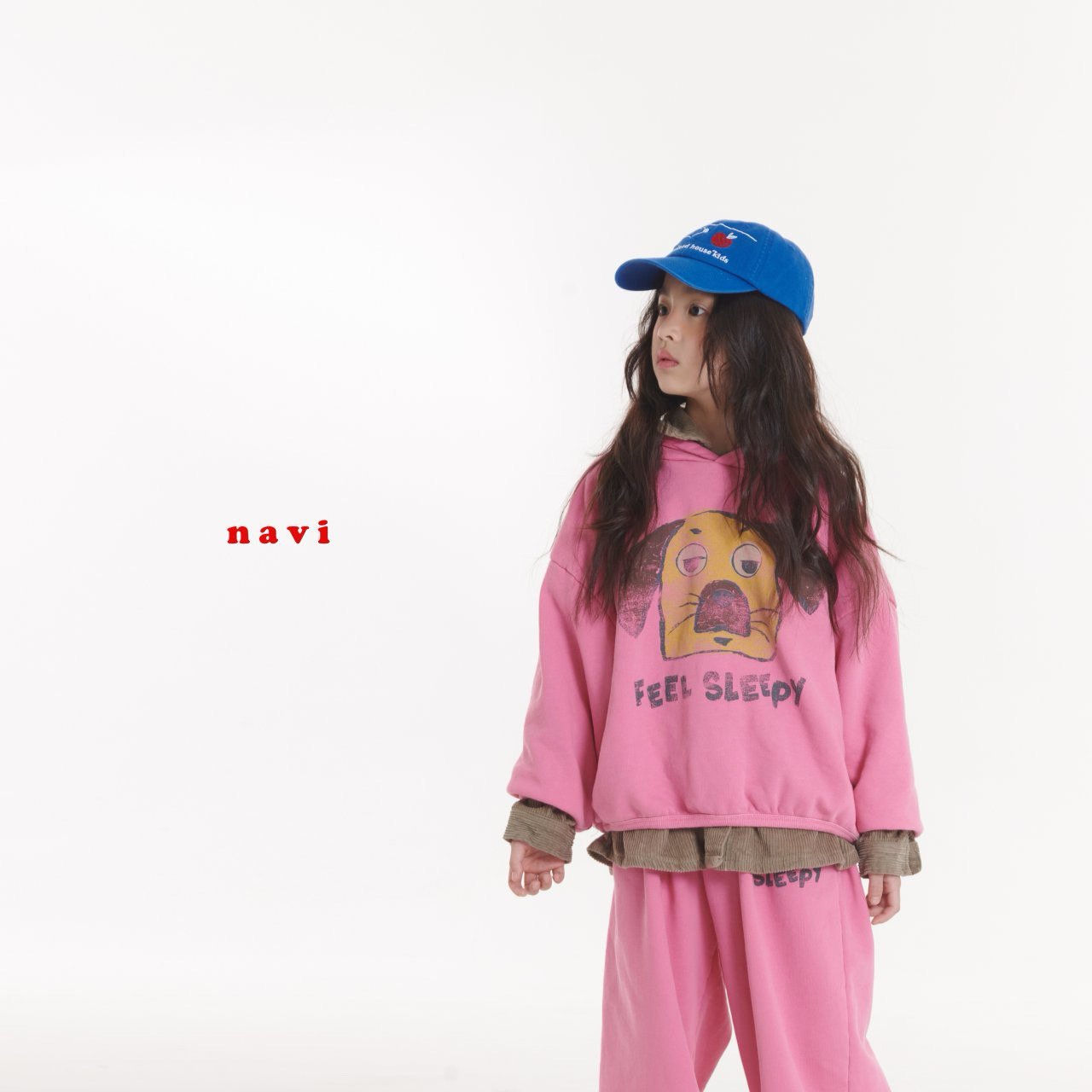 navi.裏起毛スリッピーフーディー☆即納☆---na907