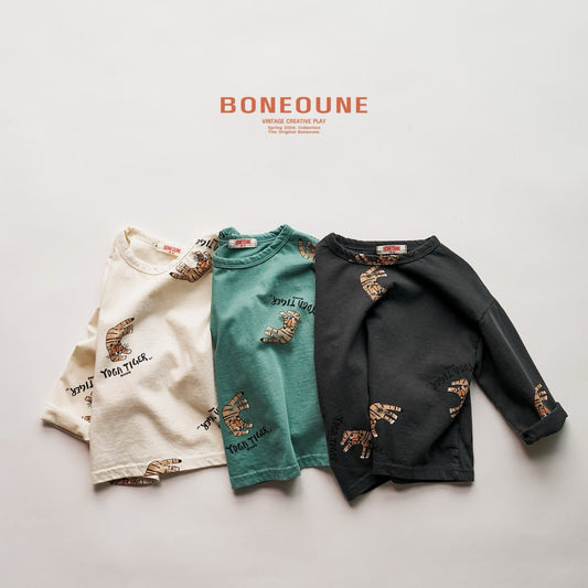 BONEOUNE ヨガタイガーシングルT☆即納☆---bn522