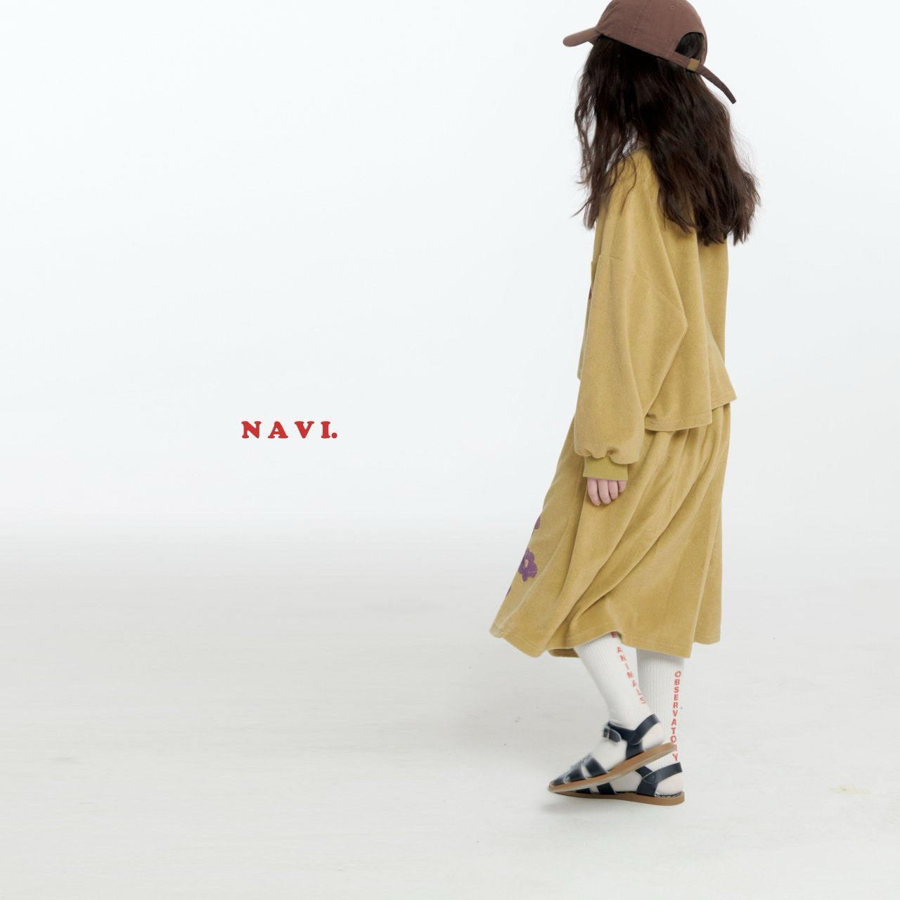 navi デイジークロプTシャツ☆即納☆---na25s004