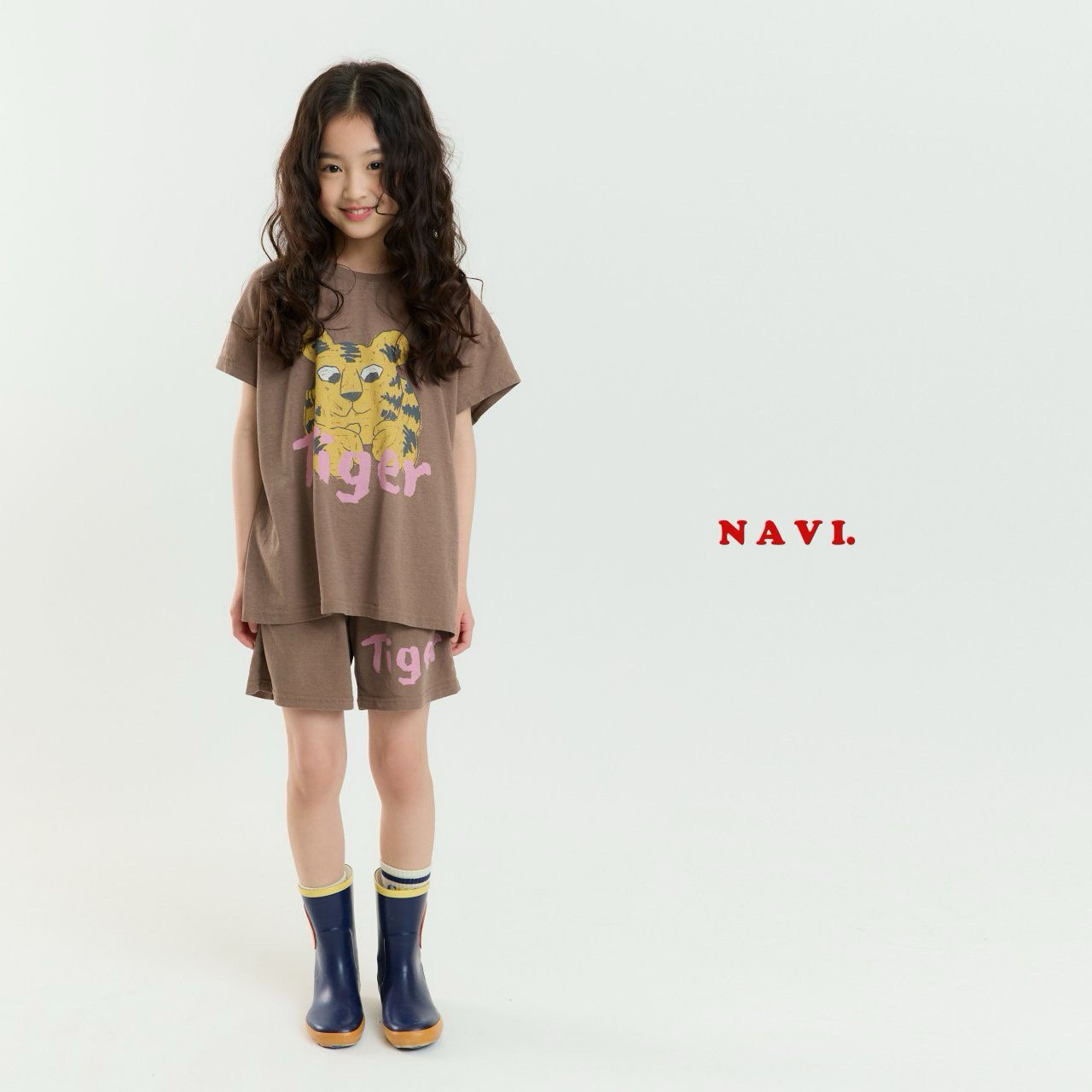 navi タイガーTシャツ---na073☆即納☆