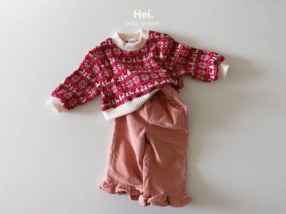 Hei クリスマススニット☆即納☆---hi852