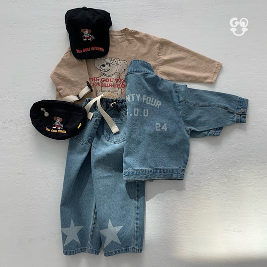 GO.U スターポイントパンツ☆即納☆---gk606