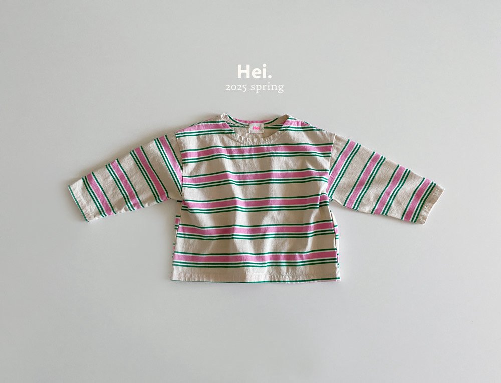 【予約】Hei.マルチボーダーTシャツ---hi901