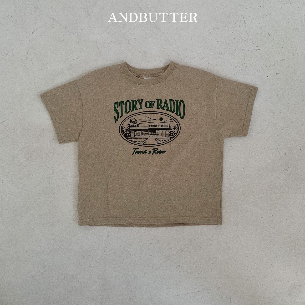andbutter ラジオT☆即納☆---an115
