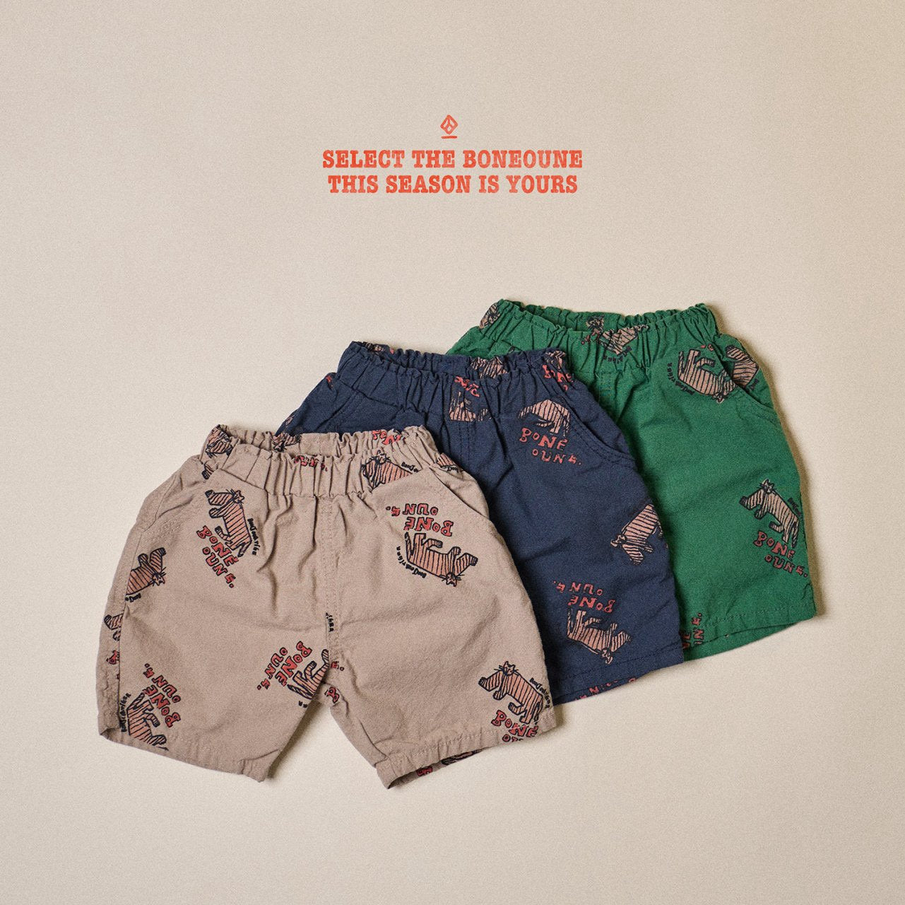 【予約】BONEOUNE ボンジュ―ルチーターパンツ---bn006
