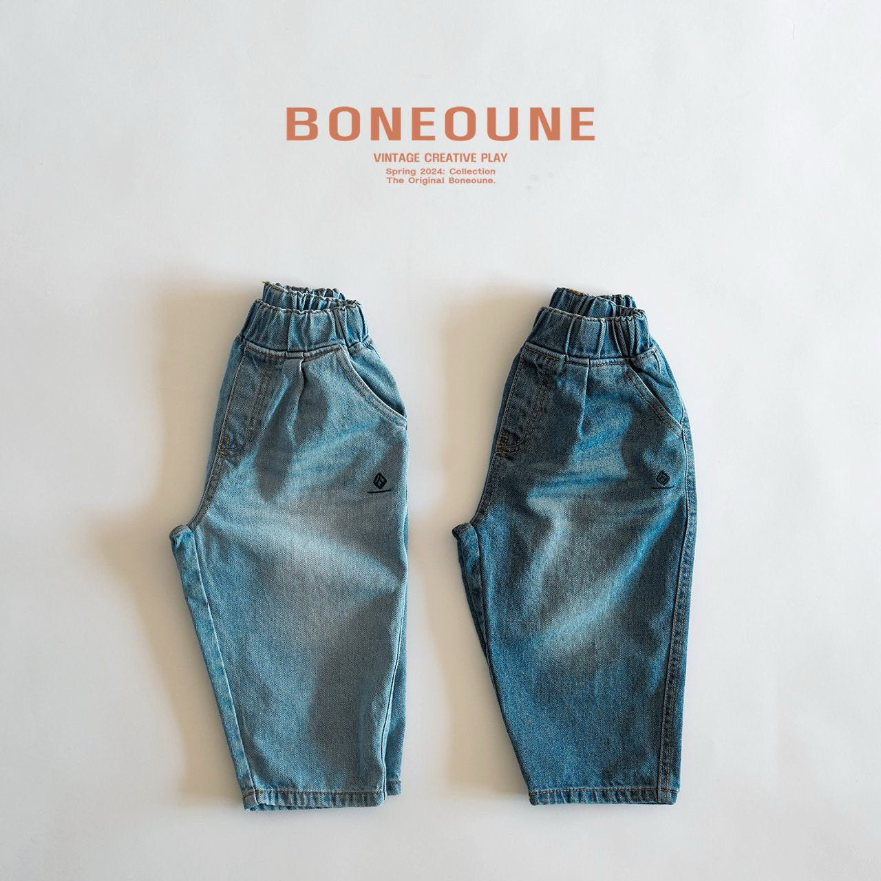 BONEOUNE 春のデニムパンツ☆即納☆---bn517