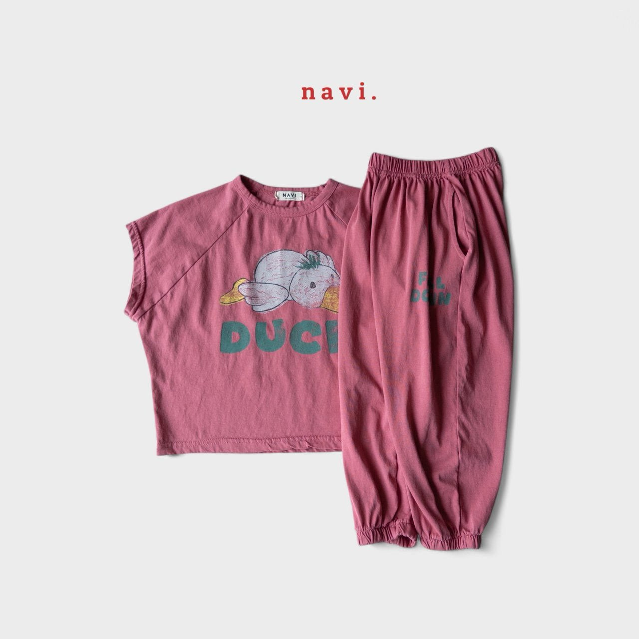 【予約】navi ダックTシャツ---na033
