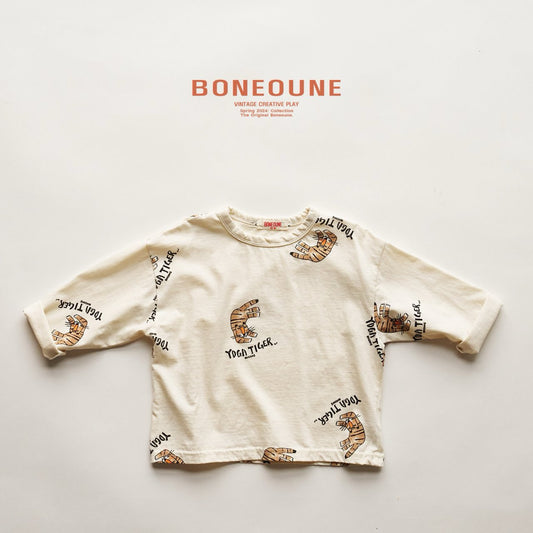 BONEOUNE ヨガタイガーシングルT☆即納☆---bn522