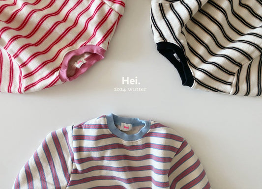 Hei 裏起毛ボーダーmtm☆即納☆---hi859