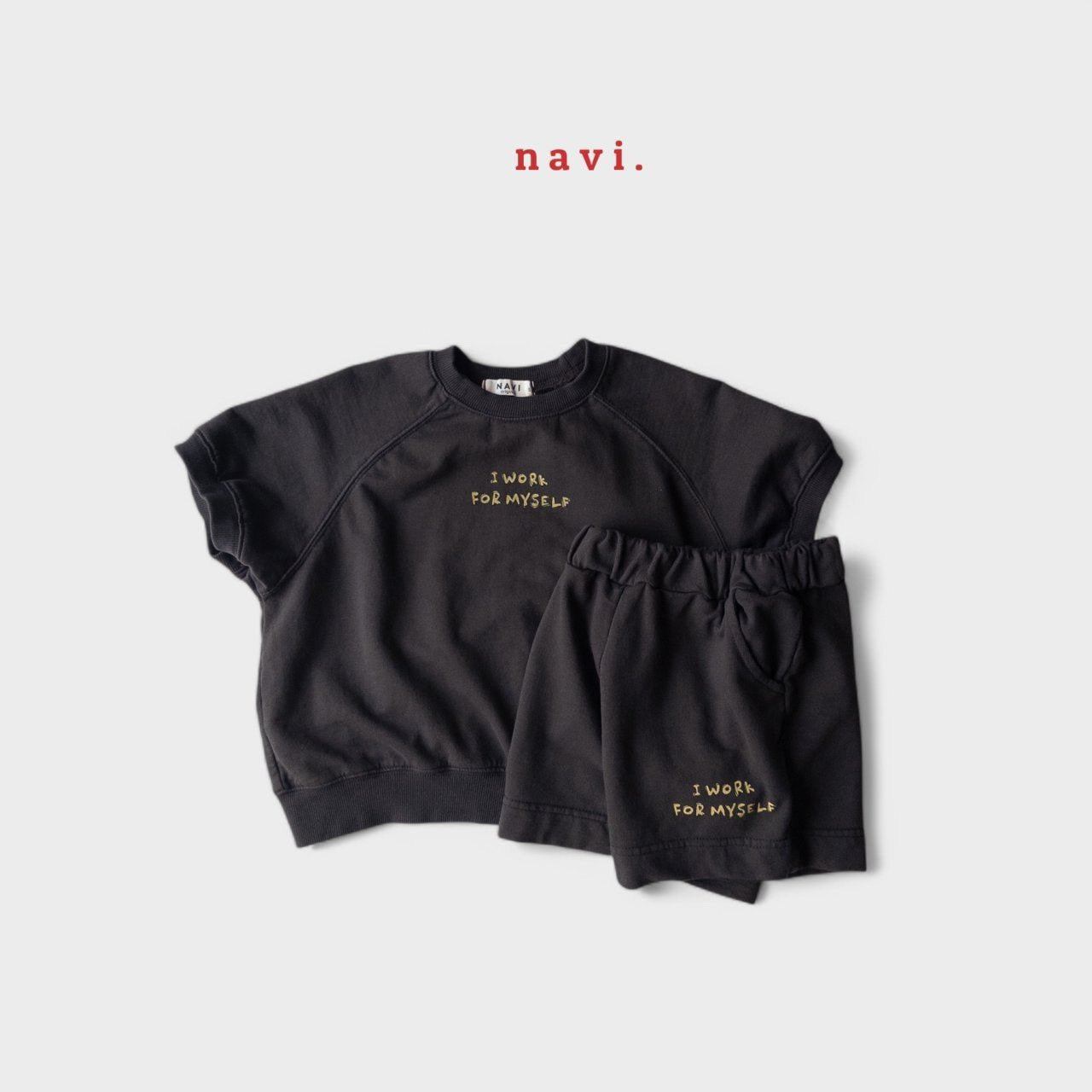 【予約】navi モモTシャツ---na045