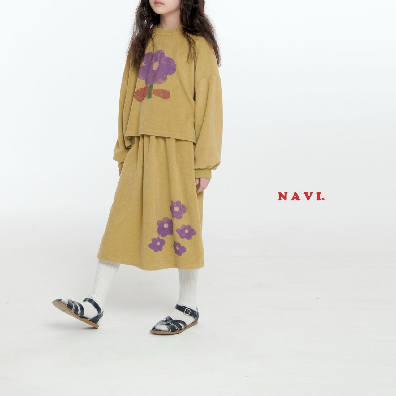 navi デイジークロプTシャツ☆即納☆---na25s004
