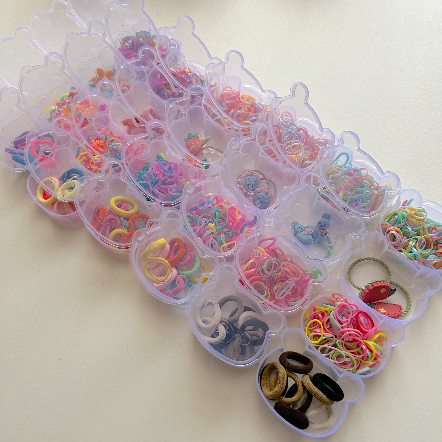 ハッピーヘアゴムセット☆即納☆---bb008