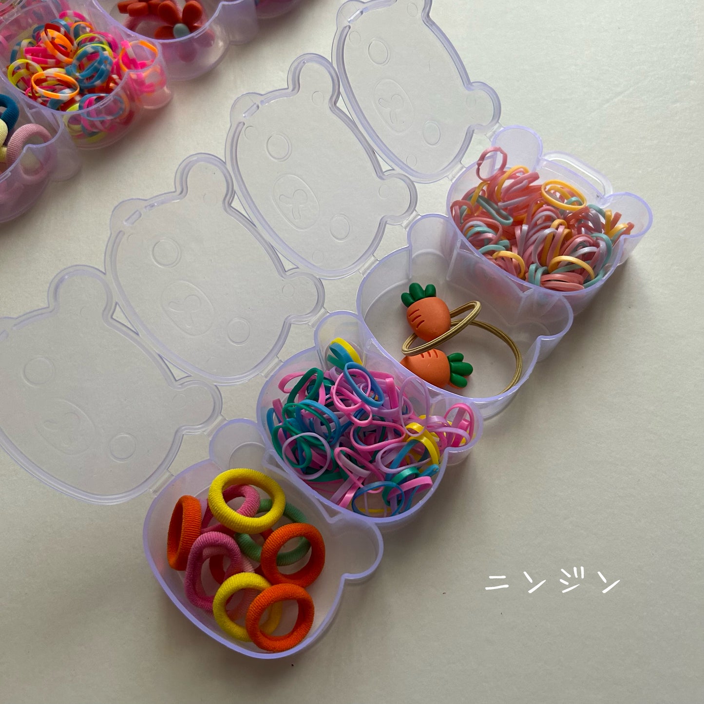 ハッピーヘアゴムセット☆即納☆---bb008