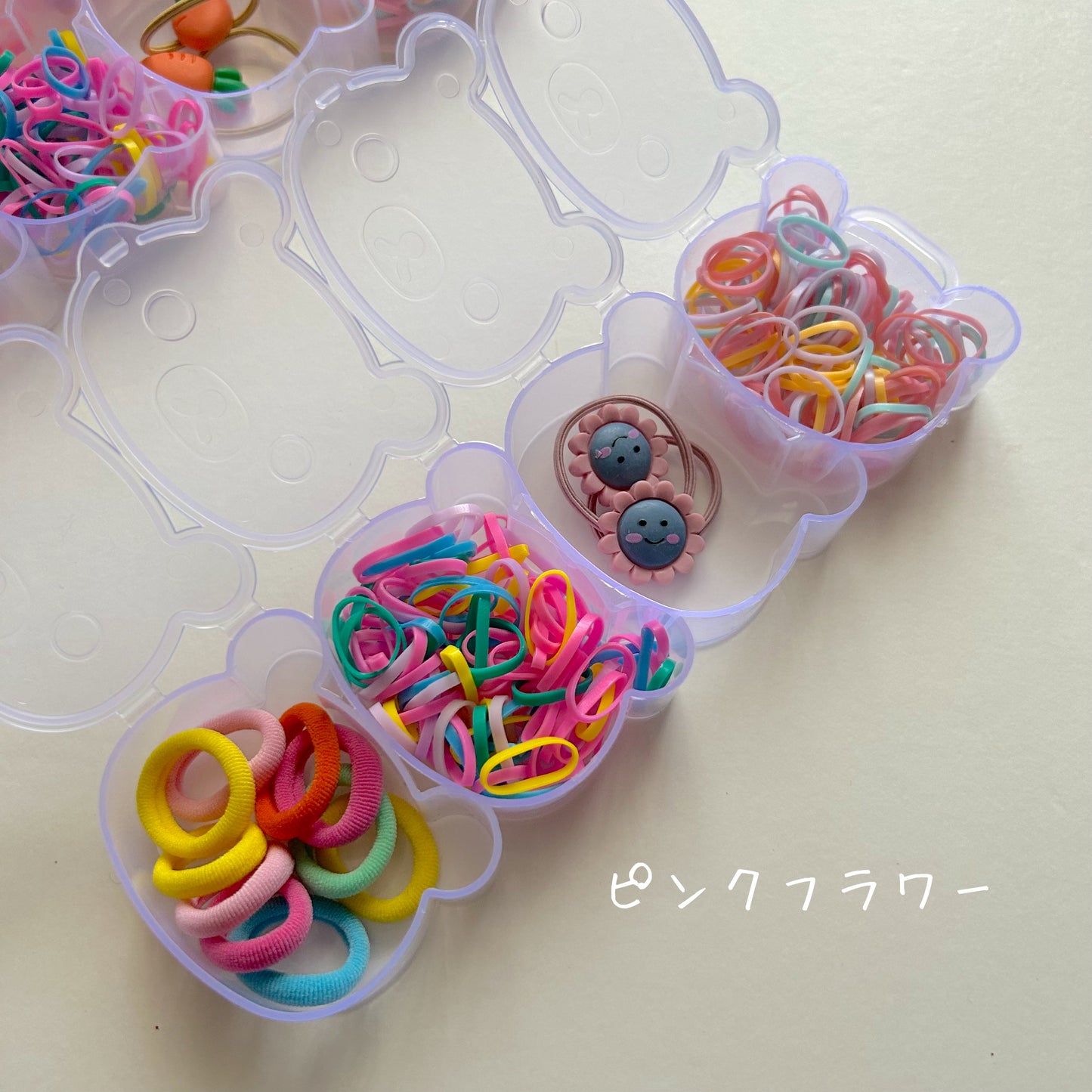 ハッピーヘアゴムセット☆即納☆---bb008