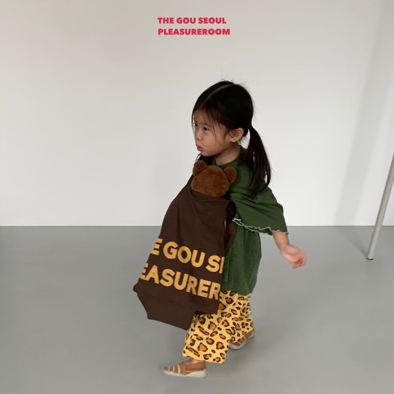 S.Msize/GO.U チーターパンツ☆即納☆---gk427