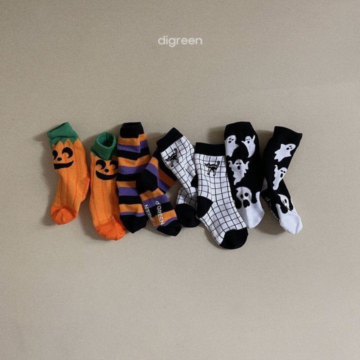 ハロウィンソックス 4足セット☆即納☆---dg016