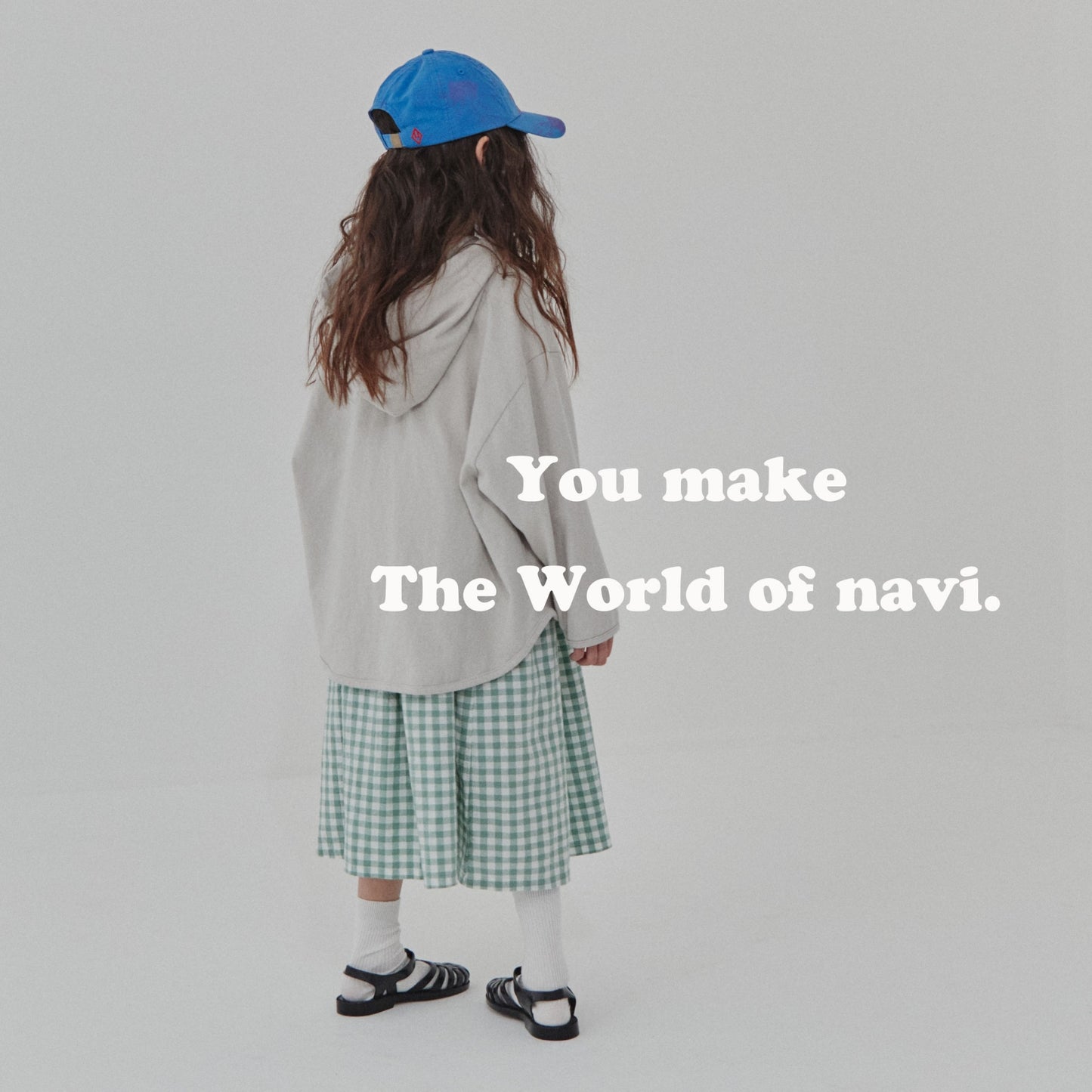 XL/navi ピーチフードT☆即納☆---na209