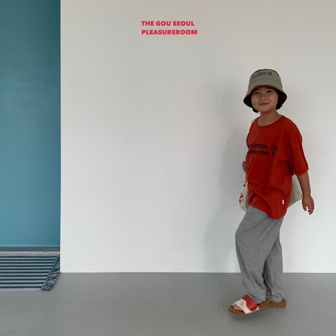 S.Msize/GO.U レタリングT☆即納☆---gk439