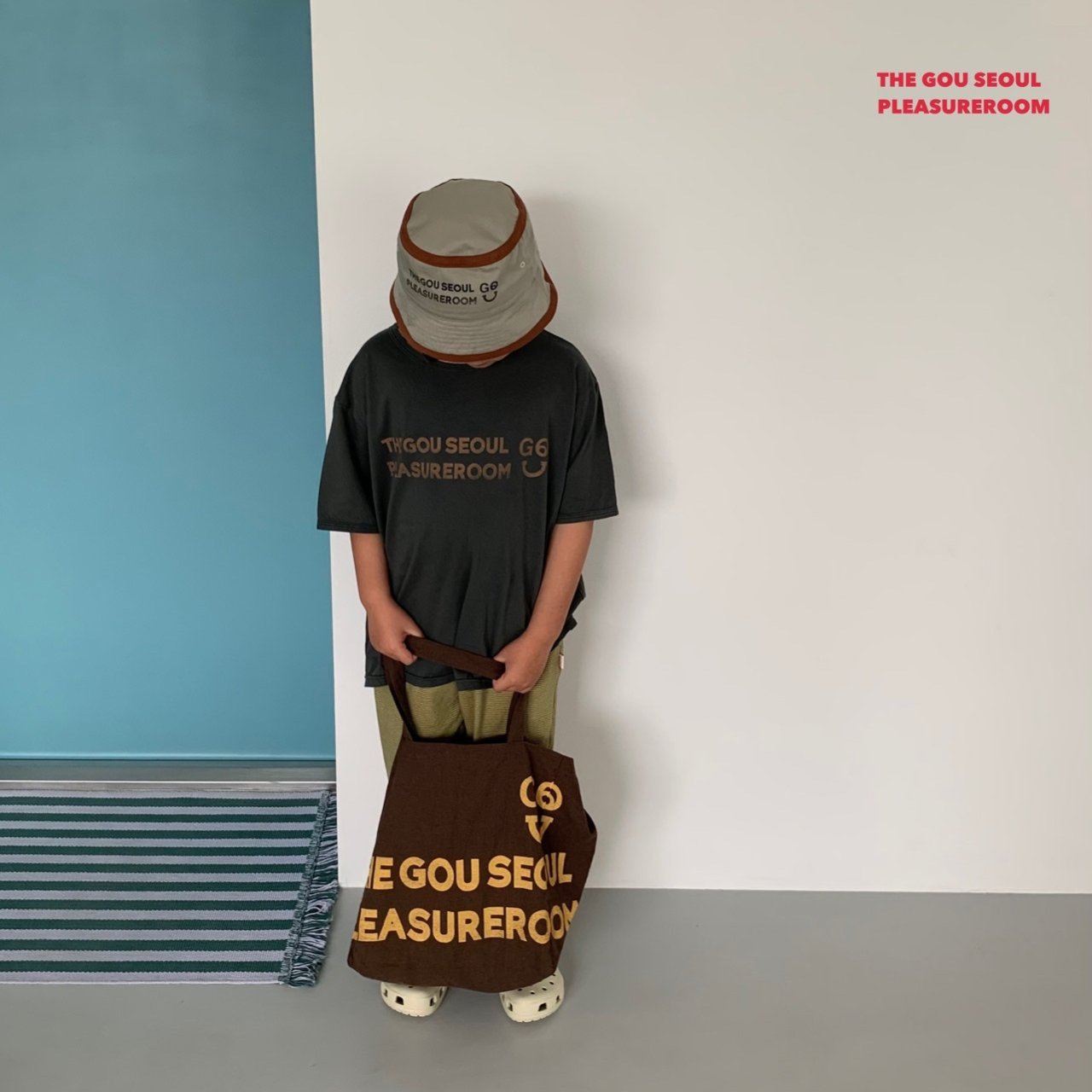 S.Msize/GO.U レタリングT☆即納☆---gk439