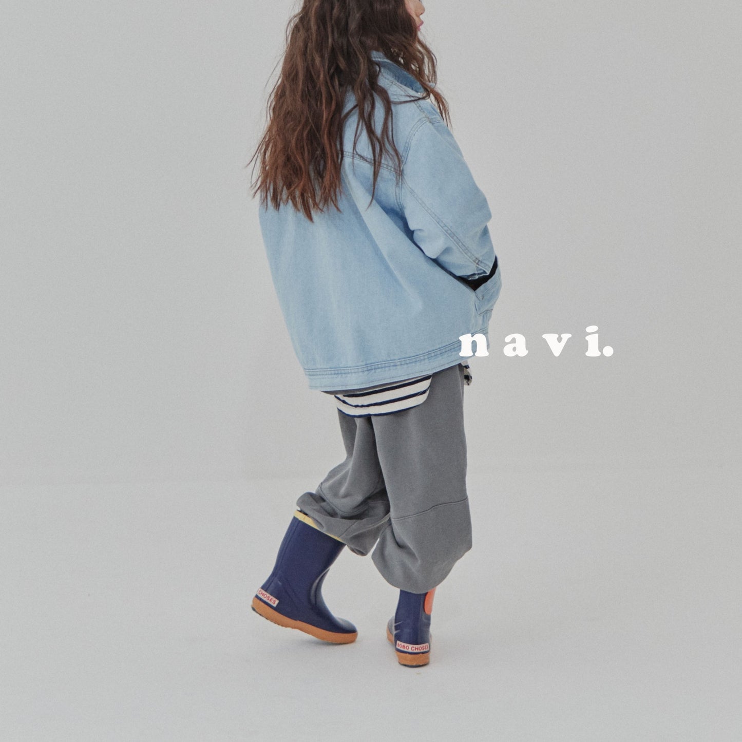 navi モリスデニムJK☆即納☆---na215