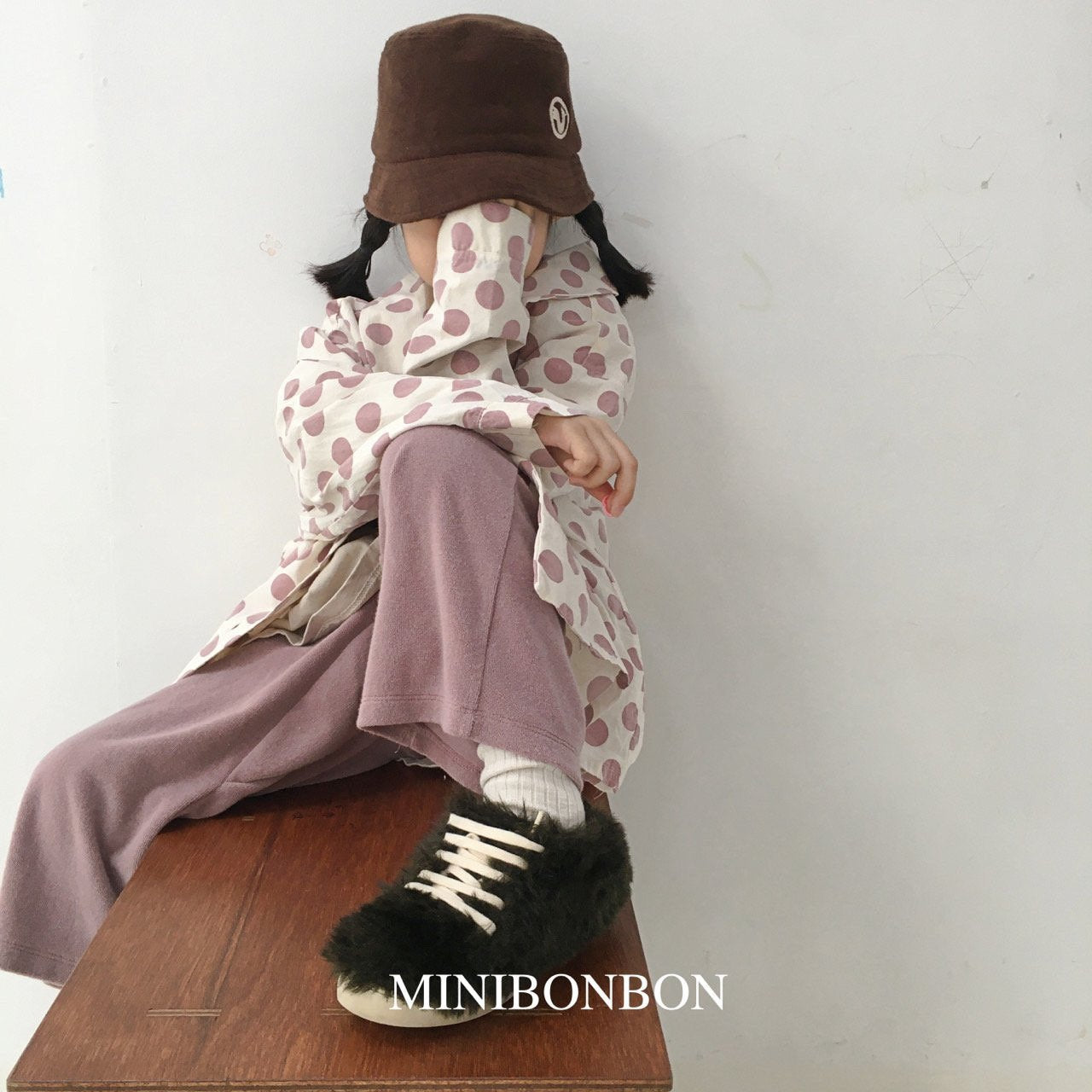 Ssize・MINIBONBON パイルパンツ☆即納☆---mn109
