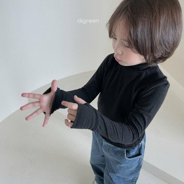 L/XXLsize・digreen-Finger hole T-shirt---dg014