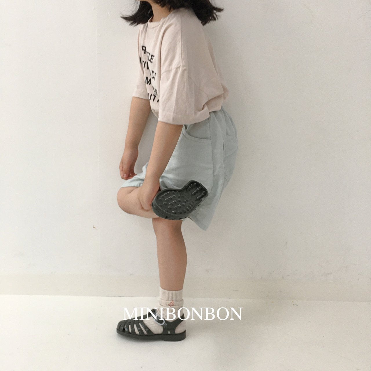 XLsize・MINIBONBON オフリネンショーツ☆即納☆---mn100
