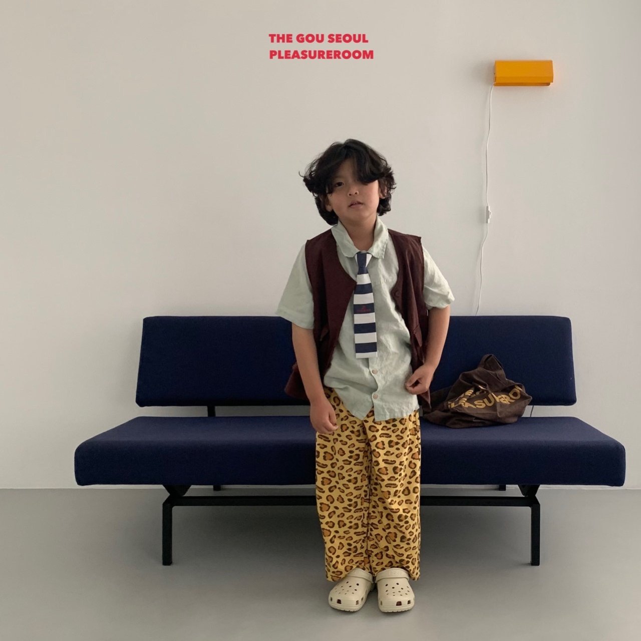 S.Msize/GO.U チーターパンツ☆即納☆---gk427