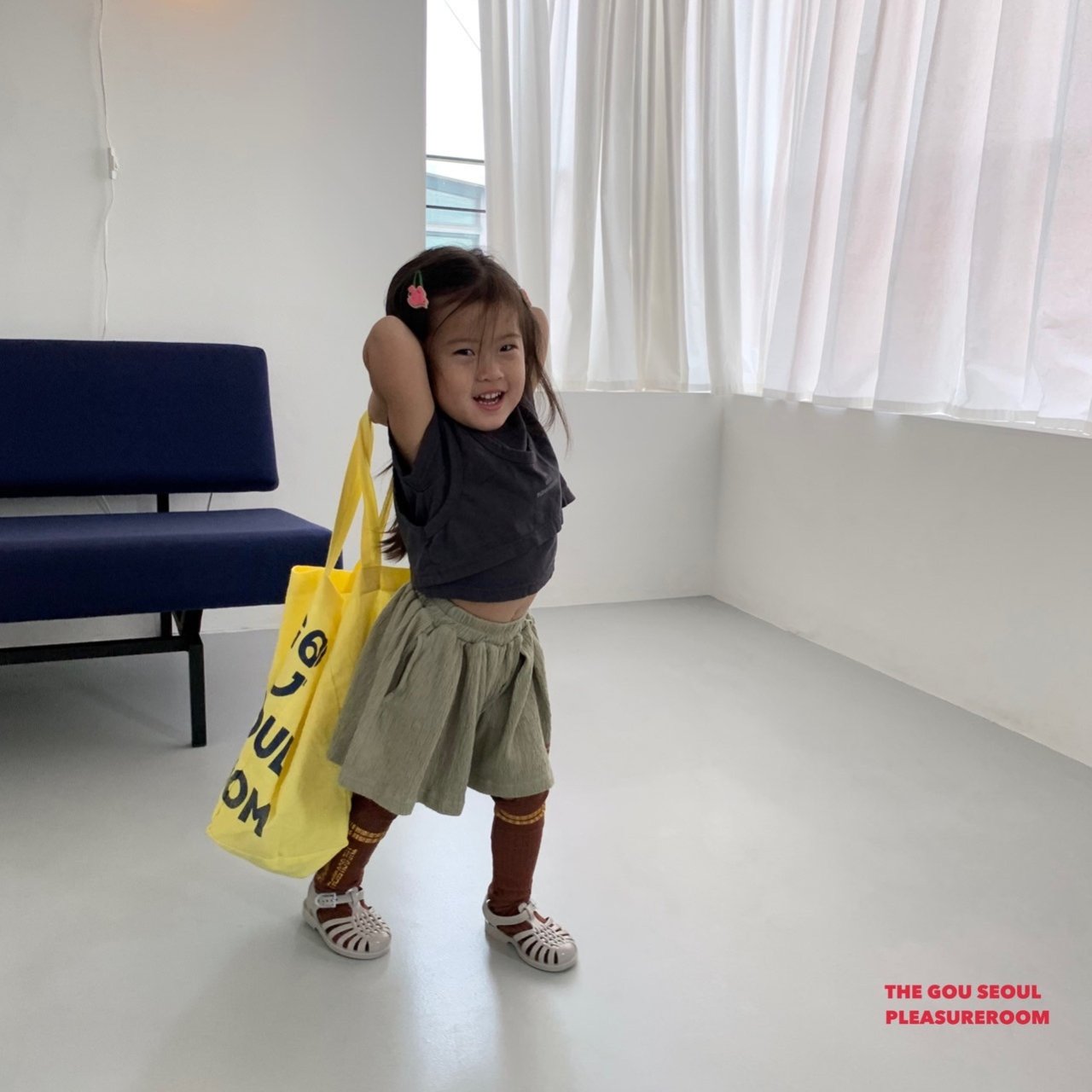 GO.U コウモリスカートパンツ☆即納☆---gk419