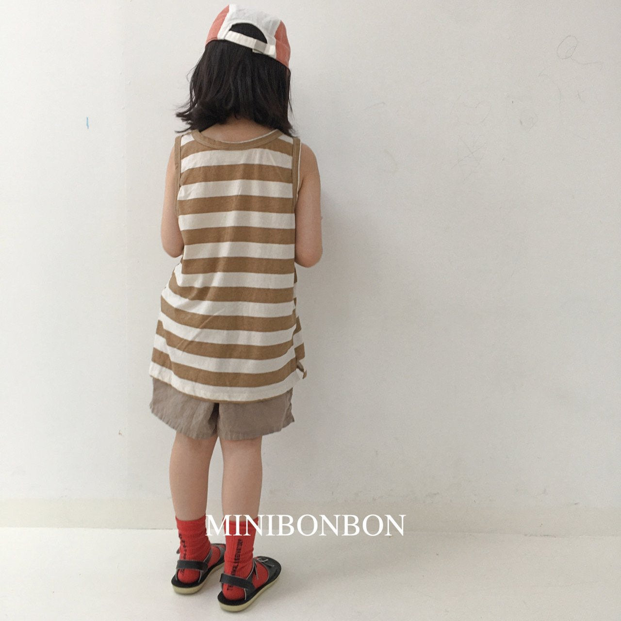 XLsize・MINIBONBON オフリネンショーツ☆即納☆---mn100