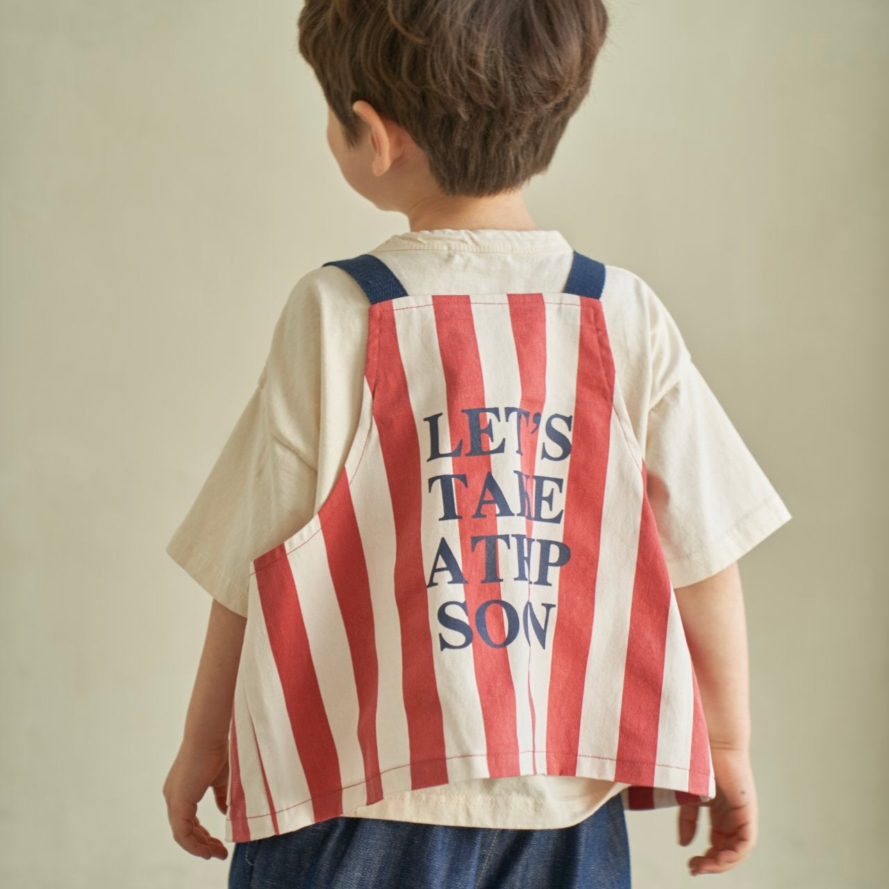 JSsize/Green Tomato ストライプベスト☆即納☆---gt207