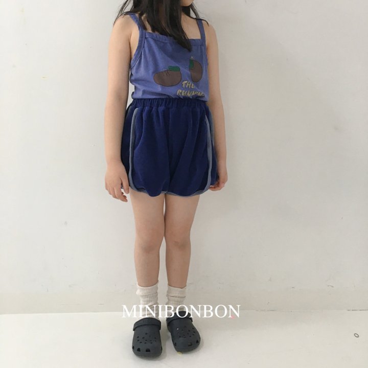 M/Lsize・MINIBONBON タオル配色ショーツ☆即納☆---mn011