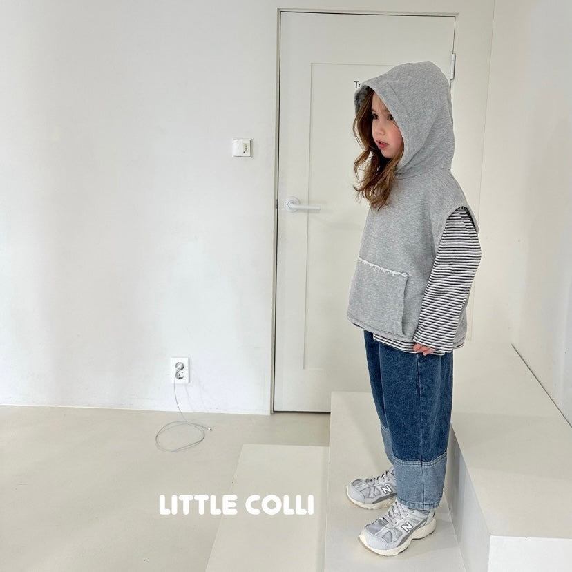 L/JSsize・little colli カンガルーベスト☆即納☆---lc223