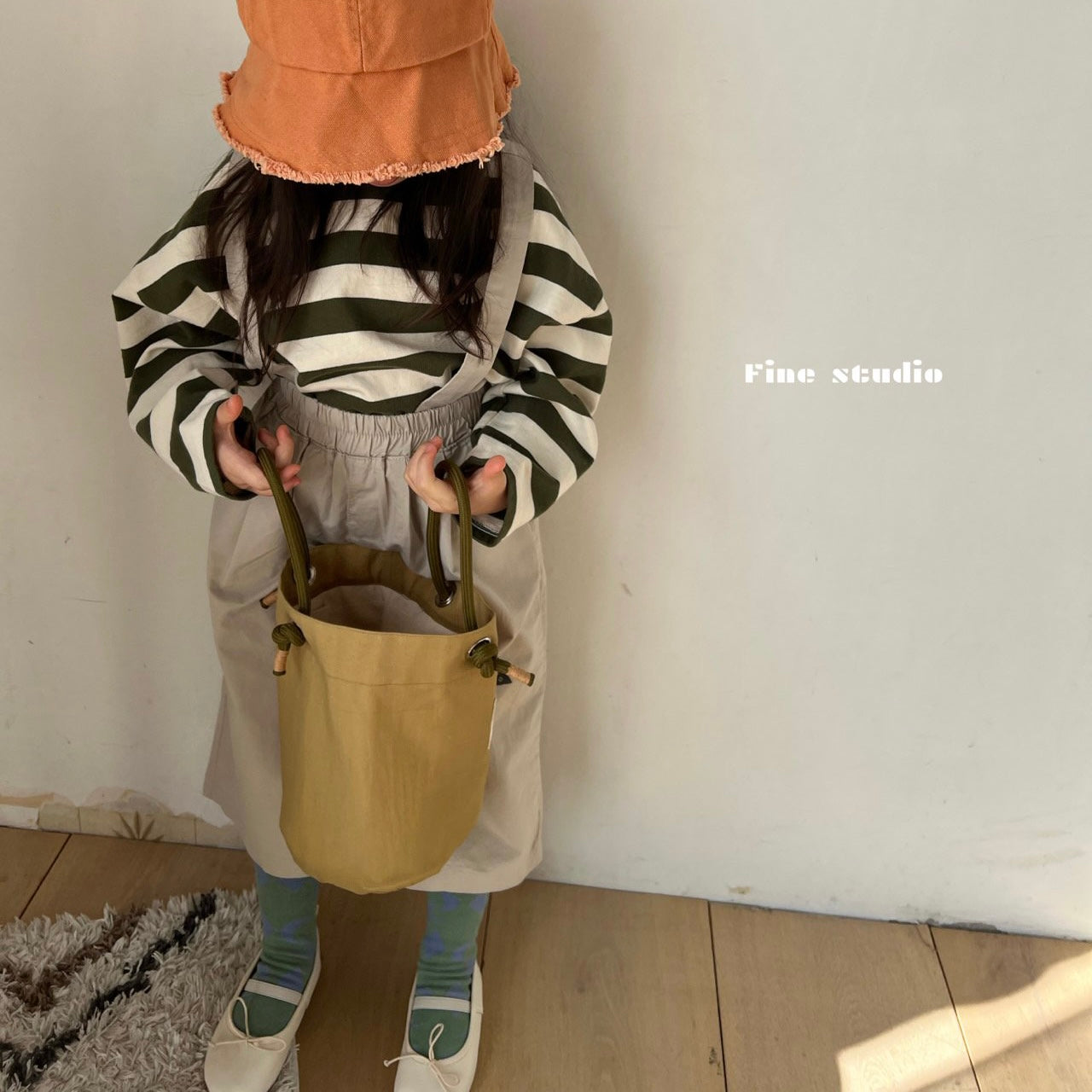 XS.XLsize/fine studio ボートネックワイドボーダーT☆即納☆---fs112