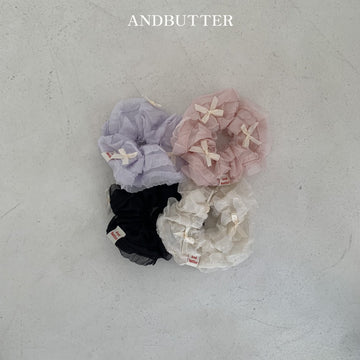 【予約】andbutter リボンシュシュ---an117